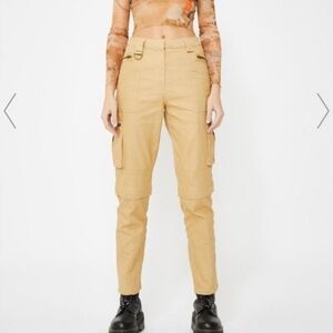 Women's Tan Cargo Pants